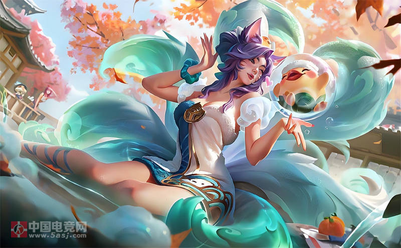 九尾必须Q弹!LOL插畫(huà)师Terence CANTAL曝光 神话幻想 阿(ā)狸(lí)皮肤原(yuán)畫(huà)特(tè)效细节