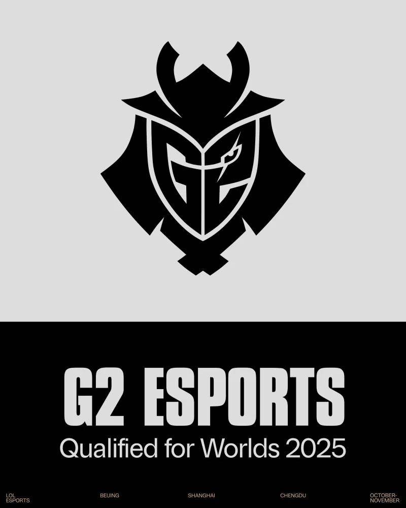 G2锁定2025LOL全球总决赛名额，让一追三展現(xiàn)强大韧性