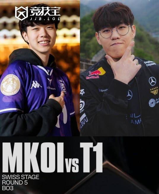 LOL-S15瑞士轮：T1挺进八強(qiáng)